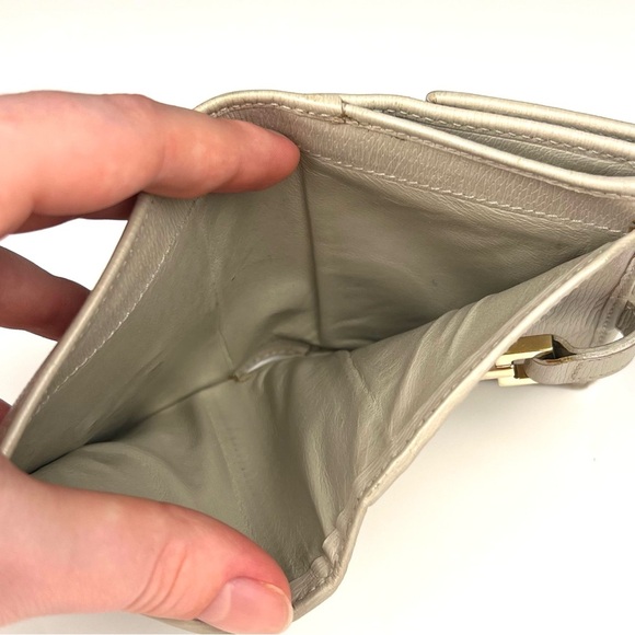 Gucci Jackie Compact Wallet Light Grey - Picture 7 of 8